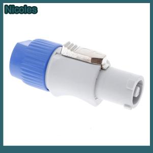 [Nicoles] 10pcs NAC3FCA Speakon Plug 3 PIN Male Powercon Connector 20A 250V AC Power Plug