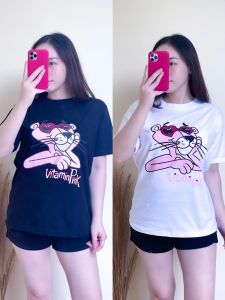 Atasan Kaos Wanita Lengan Pendek & Bahan Cotton