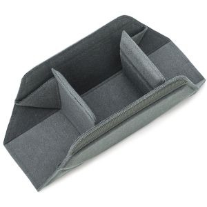 JPTD Shock-proof Camera Lens Inner Bag Moisture-proof Foldable DSLR Insert Bag Portable Padded Compartments SLR Liner Bag Consumer Electronics