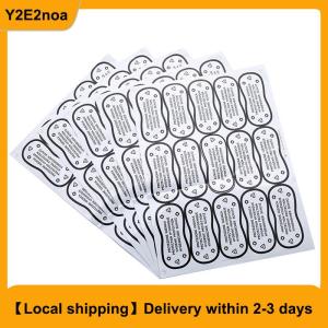 【Local shipping】 75pcs Hygiene Label Clear Tape Swimwear Lingerie Bikini Try On Label Stickers