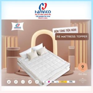 Toper nệm tăng tiện nghi Khách sạn HANVICO Microfiber siêu êm ái