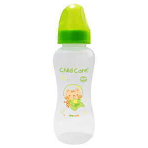 Child Care 8oz Standard Curve Baby Bottle For Boy by Pc Anti-Colic and BPA Free With Extra Nipples