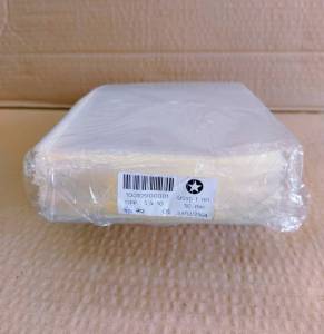 ถุงแก้ว 5×10 นิ้ว แพคละ 1 กก. ความหนา 50 ไมครอน ตราดาว