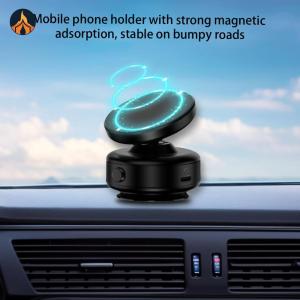 Magnetic Mini Phone Mount Stand 360 Rotatable Magnet Phone Bracket GPS Stand Mount Support for iPhone 15 14 13 Huawei [Jocestyle Store]