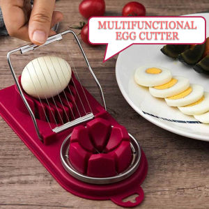 Multifunctional Cutting Egg Slicer Stainless Steel Fruite Cutter Multifunctional Cutting Egg Slicer Cutter Kitchen Tool