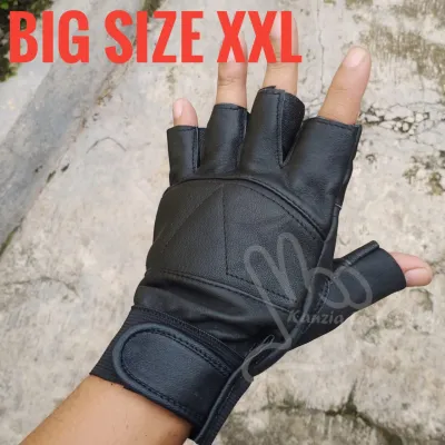 Sarung Tangan Motor Kulit Promo XXL