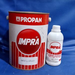 Impra Melamine ML 131 Galon CLEAR GLOSS 5L 5Ltr 5Liter + Obat Merah PROPAN Cat Kayu