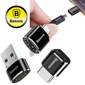 Baseus Micro USB Type C OTG Adapter Mini USB C Male to Micro USB Female OTG Adapter Micro USB to USB