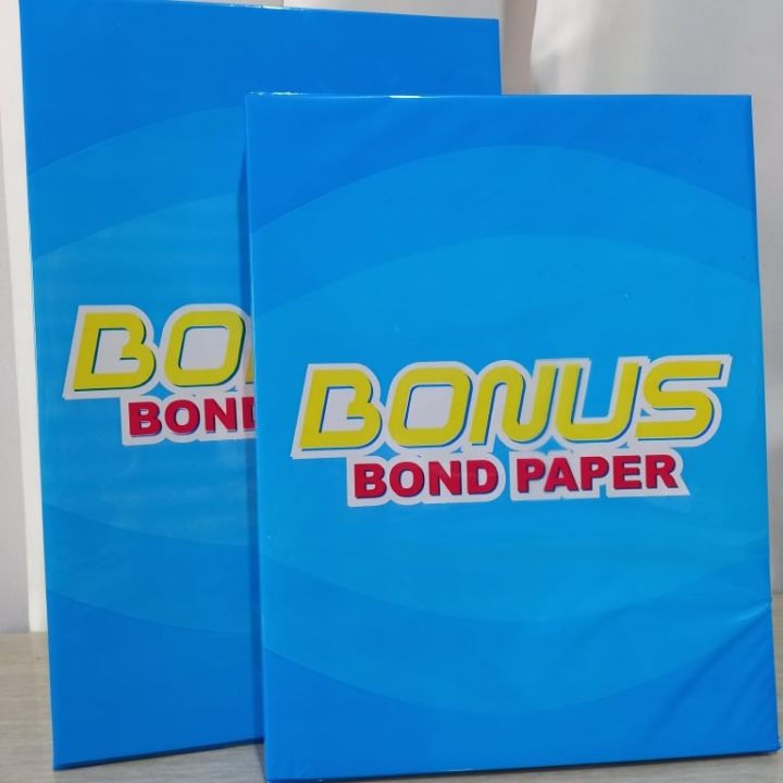 Bonus Bond Paper Long Short (Sub 16) 500 sheets per ream School and ...