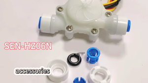 Flow Measuring Instrument for Water Dispenser 0.25-2.5L/Min Water Flow Meter Fluidmeter Counter DN8 Flow Meter Sensors