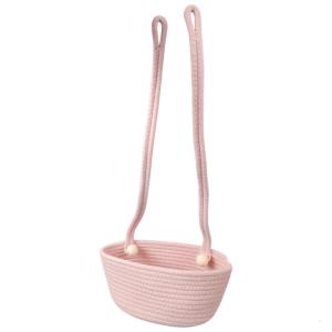 Multipurpose Nursery Storage Basket Feature Big Compartment for Baby Essential Securely Attch to Cribs Changing Table