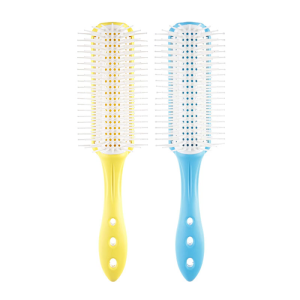 9 Rows Hair Brush Curly Hair Brush Hair Comb Detangling Hair Brush Hair Styling Brush Hairdressing Comb Salon Hair Brush