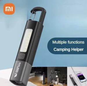 ยิ้ม SHARK SD-1023 กลางแจ้งไฟฉายแสงที่แข็งแกร่งในครัวเรือนฉุกเฉินแบบพกพาความสว่างสูงมัลติฟังก์ชั่แบบชาร์จไฟโคมไฟ