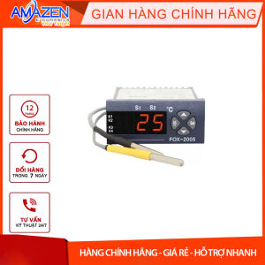 Bộ điều khiển nhiệt độ Conotec FOX-2005 | Dải nhiệt -55.0~99.9°C | Lỗ khoét: 71x29mm | Chính hãng Conotec | Amazen.com.vn