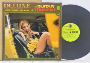 1 แผ่นเสียง 12นิ้ว AN4 DELUXE IN GUITAR แผ่นNMริ้วรอยบาง เสียงรบกวนน้อยนิด ไม่มีรอยลึก แผ่นล้างทำความสะอาดแล้ว ปกหนาหนักแข็ง2ชั้นVG++มีตำหนิขอบนิดหน่อย ขอบไม่ขาด สันไม่ทะลุ