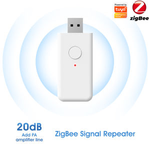 SMATRUL Mini Portable Smart Zigbee Range Extender Type-C Wireless Repeater Booster Through The Wall 2.4GHz Signal Amplifier APP Voice Works With Alexa Google Home