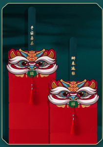 Bao lì xì 2023 bao lì xì 2 ngăn tiền hot 2023 - bao lì xì mèo - bao lì xì 2023