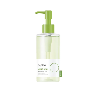【SG Local SELLER】Beplain Mung Bean Cleansing Oil 200ml - Light Texture Easy to Emulsify Remove Dirt & Blackheads Gentle Cleanser