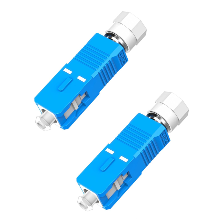 Industrial Strength Fiber Adapter Male to LC Female Optical Fiber ...