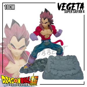 Action Figure DRAGON BALL GT : VEGETA SSJ 4 - Statue Miniatur Pajangan Mainan DB Z Super Saiyan Bejita Bezita