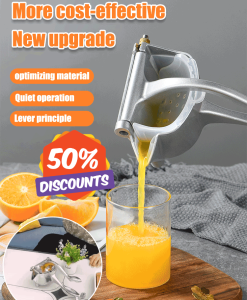Manual Home Juicer Pressurized Juice Presser Time Limit Multifunction Separation Noiseless Health
