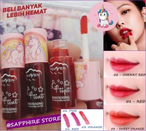 Liptint Korea Unicorn Peiyen Liptint / Lipstik Lipcream Lip Tint Original / Liptin Pelengkap Lipbalm Karakter Makeup Wanita / Liptint Anak Sekolah Liptint Tahan Lama Anti Air Murah Kualitas Seperti Liptint Wardah  Liptint Sasimi  Implora  Maybelline