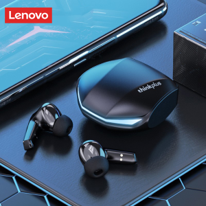 Lenovo GM2 Pro TWS Bluetooth 5.3 Tai nghe Bluetooth chơi game Tai nghe Bluetooth 9D HIFI Sound Sport Tai nghe không dây TWS không thấm nước với micrô cho Oppo Realme Tai nghe Xiaomi