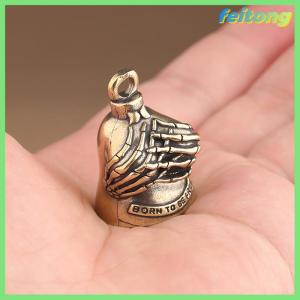 【feitong】🚕🚕【HOT SALE】 กระดิ่งรถจักรยานยนต์ผู้พิทักษ์สำหรับนักปั่นจักรยานผู้หญิงผู้ชายพร้อมที่แขวนกระดิ่งนักขี่จักรยานสำหรับผู้ขับขี่โชคดีกระดิ่งวิญญาณ