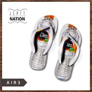 [SANDAL JEPIT] Minuman Mineral (AIR) JEPITNATION Sendal Jepit Laki Cowo Pria Cewe Wanita Perempuan Dewasa Anak Balita Sandal Santai Sendal Spons Bukan Karet flip flop Antislip