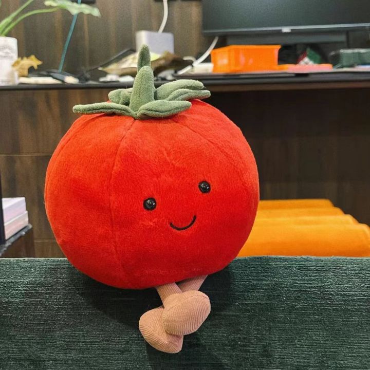 🔥Little red book with British fun tomato plush toy tomato doll children ...