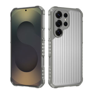 Armor Shockproof Stripe Case For Samsung Galaxy S26 S25 S24 S23 S22 Ultra Plus FE A57 A37 A17 A07 A56 Hard Back Protective Cover