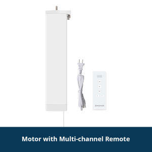 Zemismart Matter over Wifi Electric 82 Sliding Curtain MotorSupport SmartThings/Google/Home App Control Smart Curtain System
