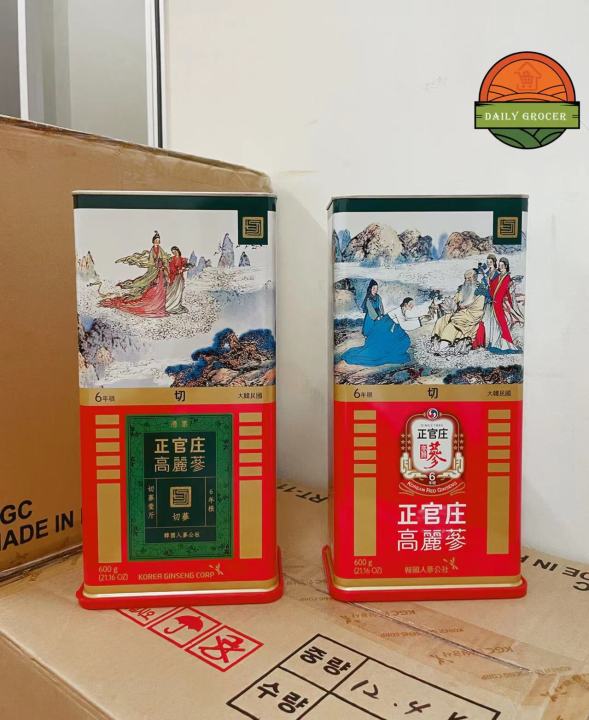 正官庄韩国高丽参*切参*600g Korea Ginseng Cut 100% Original Korean 