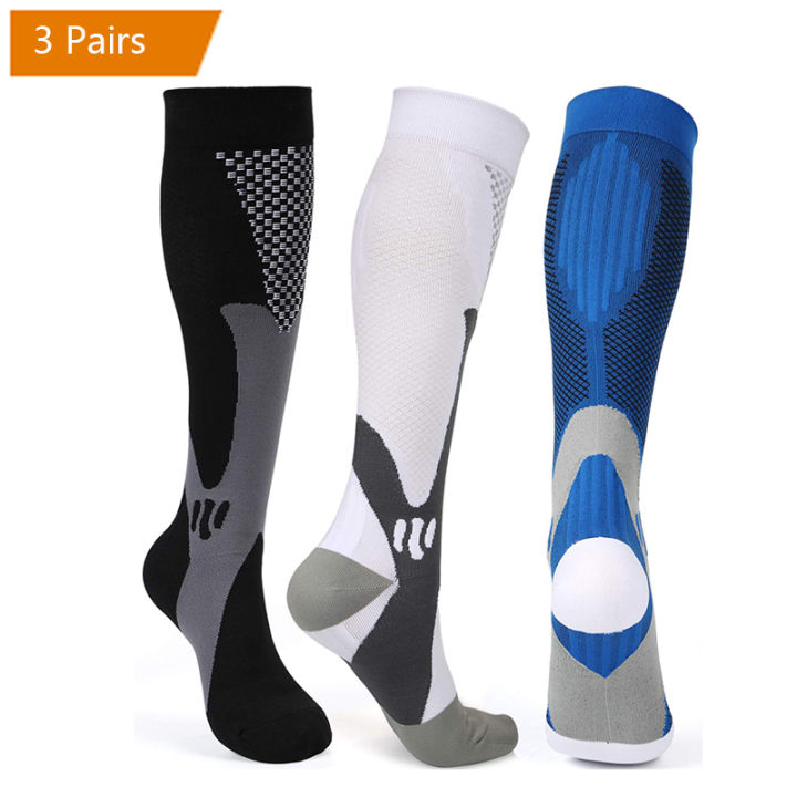 Brothock 3 Pairs Compression Socks for Women & Men 2030 mmHg