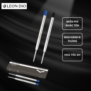 Ruột Bút Bi Parker Ballpoint Pen Refills (Ball Point) Made By Leon Dio - Mực Xanh
