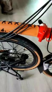 cover Frame sepeda lipat brompton pikes 3 sixty motip pulau Indonesia