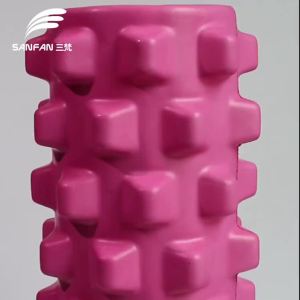 AUEVA Foam roller yoga bolster Fitness massage stick muscle relaxer 45cm Langya Hollow Yoga Column