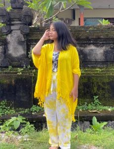 setelan kardigan dan kulot tiedye setelan dewasa