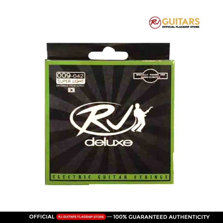 RJ Deluxe Electric Guitar Strings Lazada PH