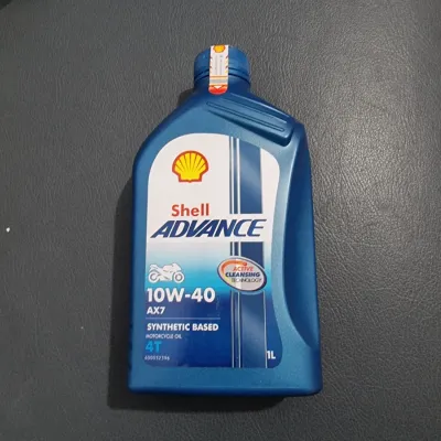 Oli Shell Advance AX7 4T Motor Sport 10W-40 1L 1 Liter