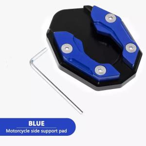 Seametal miếng đệm chân xe máy đứng bao gồm Hợp kim nhôm xe máy xe đạp chân mở rộng Kickstand phụ kiện