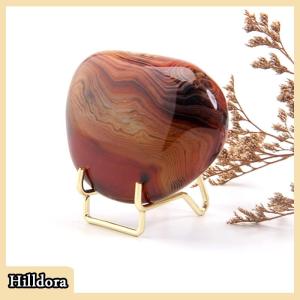 [Hilldora] Antique Alloy Crystals Agate Display Stand Holder Base Rack Photography Props