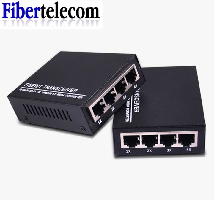 G E Gigabit Media Converter Rj Sc Port Fiber Optic Km Media