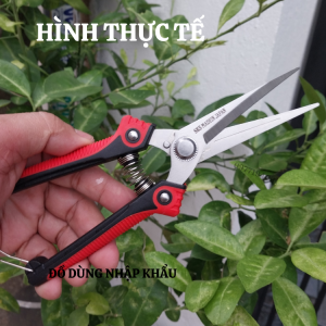 Kéo tỉa cành cây SK5 Japankéo tỉa dăm tỉa lá  bằng thép không gỉ- Kèm lò xo sơ cua