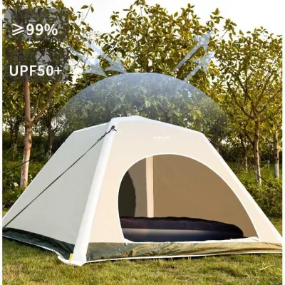 Tenda Camping Lipat Tiup Inflatable Tent 3-4 Person