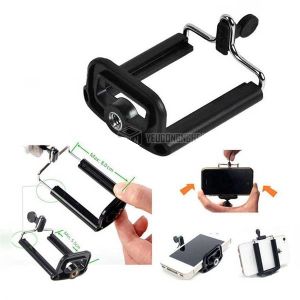 Đầu Kẹp Điện Thoại Xịn Gắn Tripod Gậy chụp ảnh Chuẩn Ren 1/4 Inch đa năng ( SIÊU BỀN )