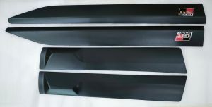 List body samping fortuner 2016-2022 Model GR SPORT Hitam doff