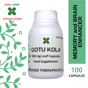Organic Pure Natural Gotu Kola Capsules 50 Capsules – Antidepressant Boosts Immunity  Prevention of Insomnia