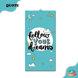 HIASAN DINDING WALL DECOR 10x20CM PAJANGAN POSTER DEKORASI RUMAH KATA QUOTE MOTIVASI