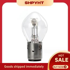 SHPYHT✨ Mayitr Motorcycle Lighting 12V 35W 10A B35 BA20D Motorcycle ATV Moped Scooter Headlight Bulb High Quality